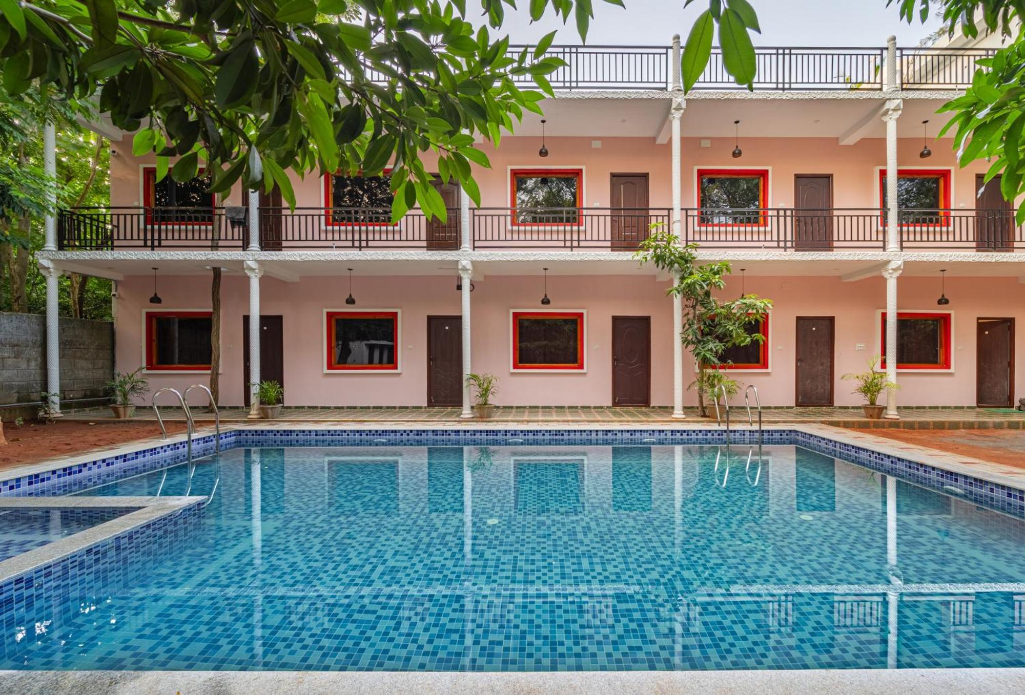 Hotel De Jardin Pondicherry With Swimming Pool ภายนอก รูปภาพ